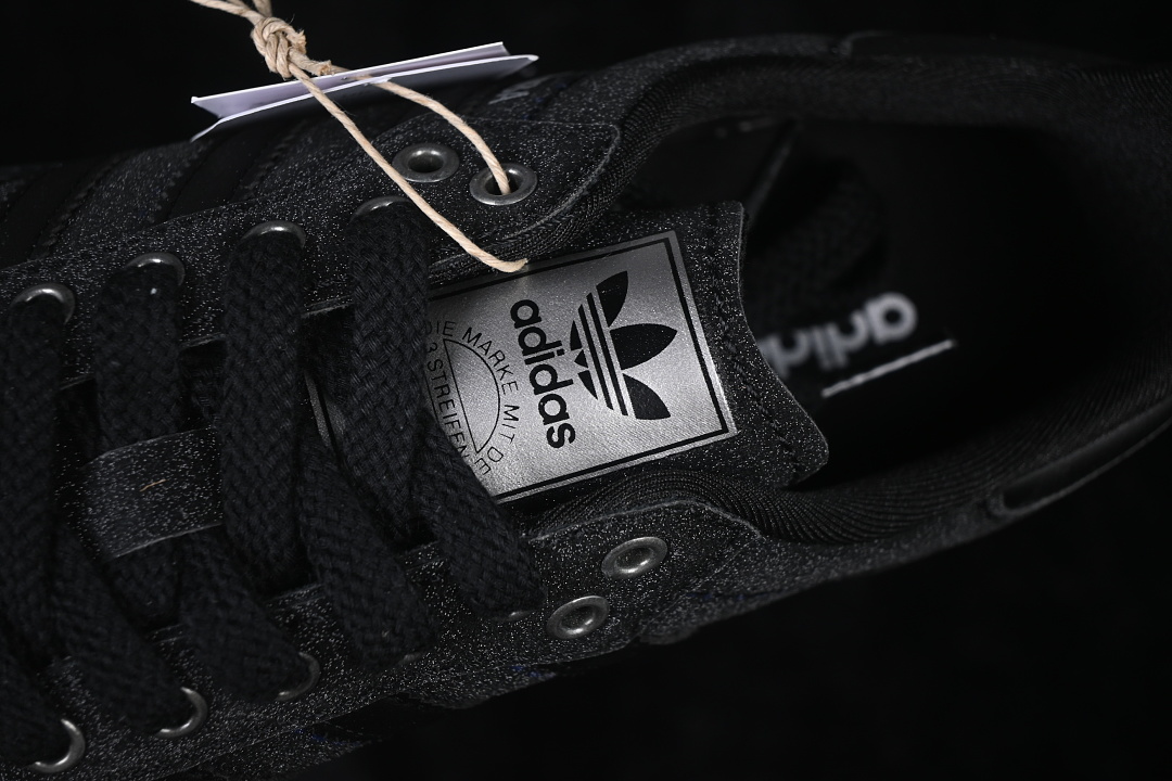 Adidas Samba Og Clover Casual Board Shoes Black/Inkiness KI6265
