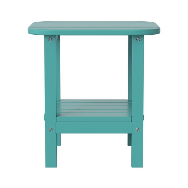AllWeather Adirondack Style Patio Side Table