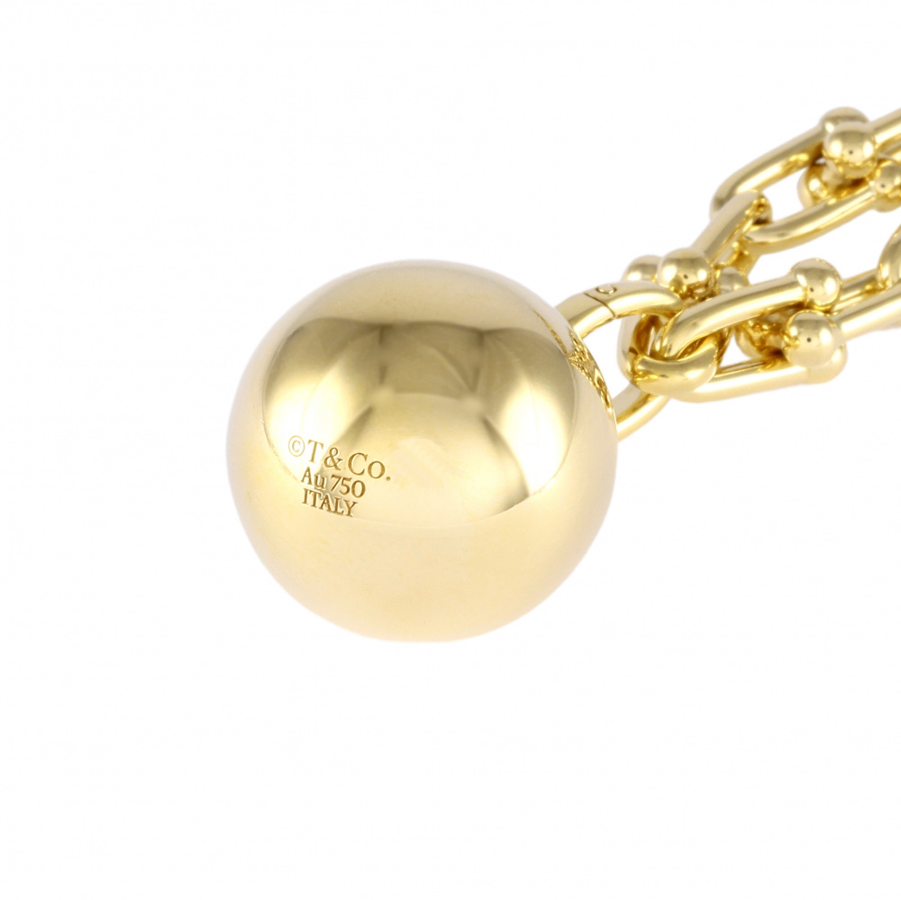 Tiffany & Co. Hardware Wrap Necklace 18K Yellow Gold 60700915