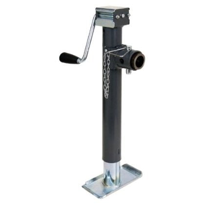 Bulldog 15 Inch Lift Tubular Swivel Trailer Jack, 5000 Pound Capacity