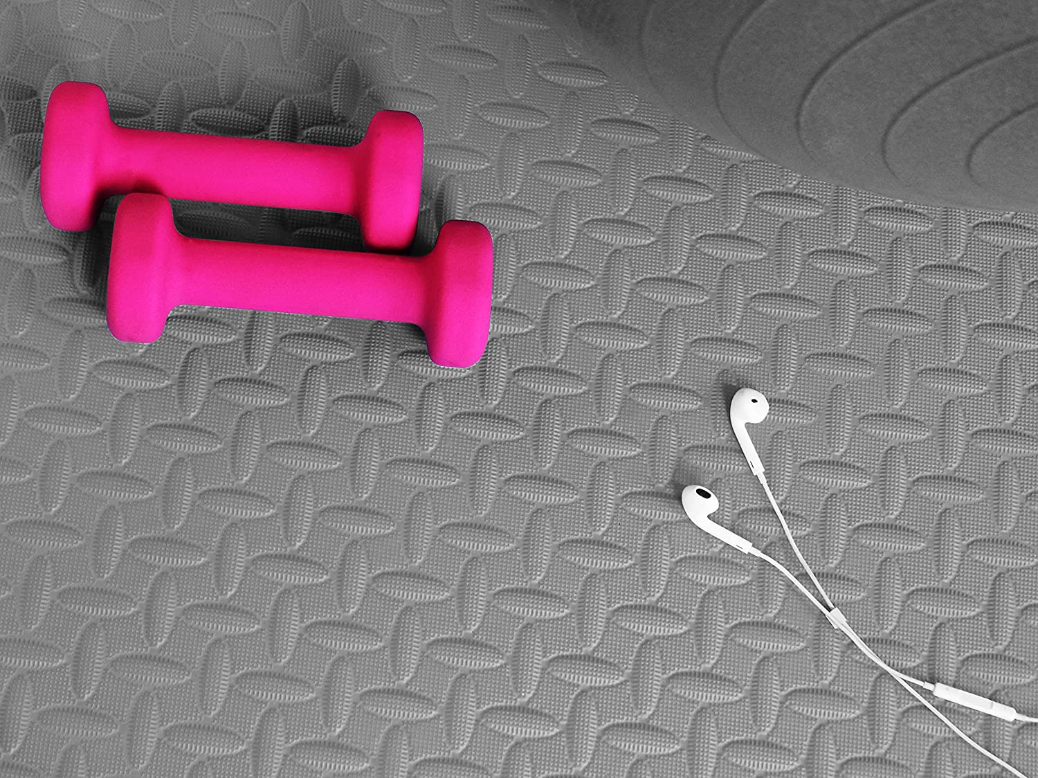 BalanceFrom Puzzle Exercise Mat with EVA Foam Interlocking Tiles