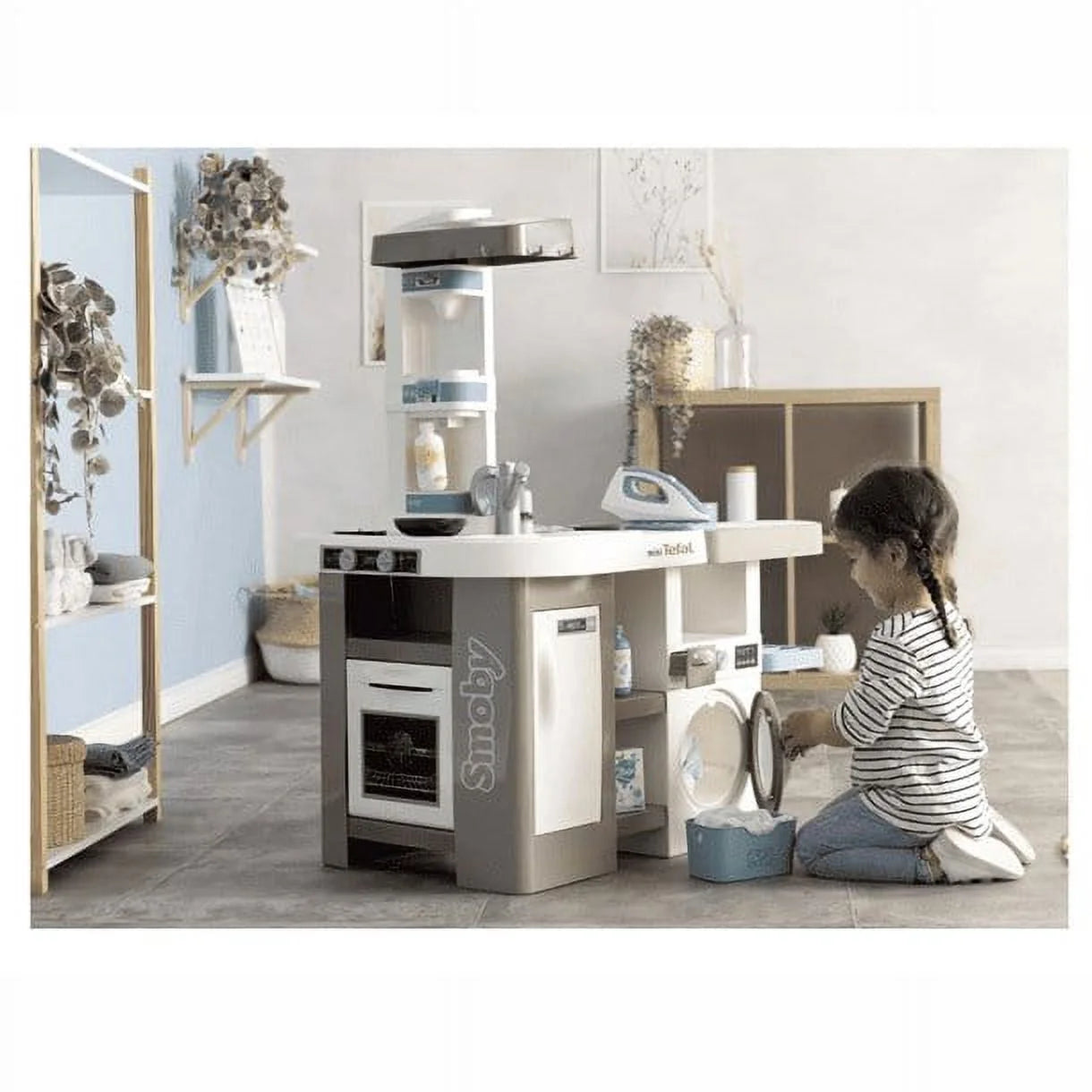 Smoby T-fal Studio Kitchen Set with Washing Machine 311050