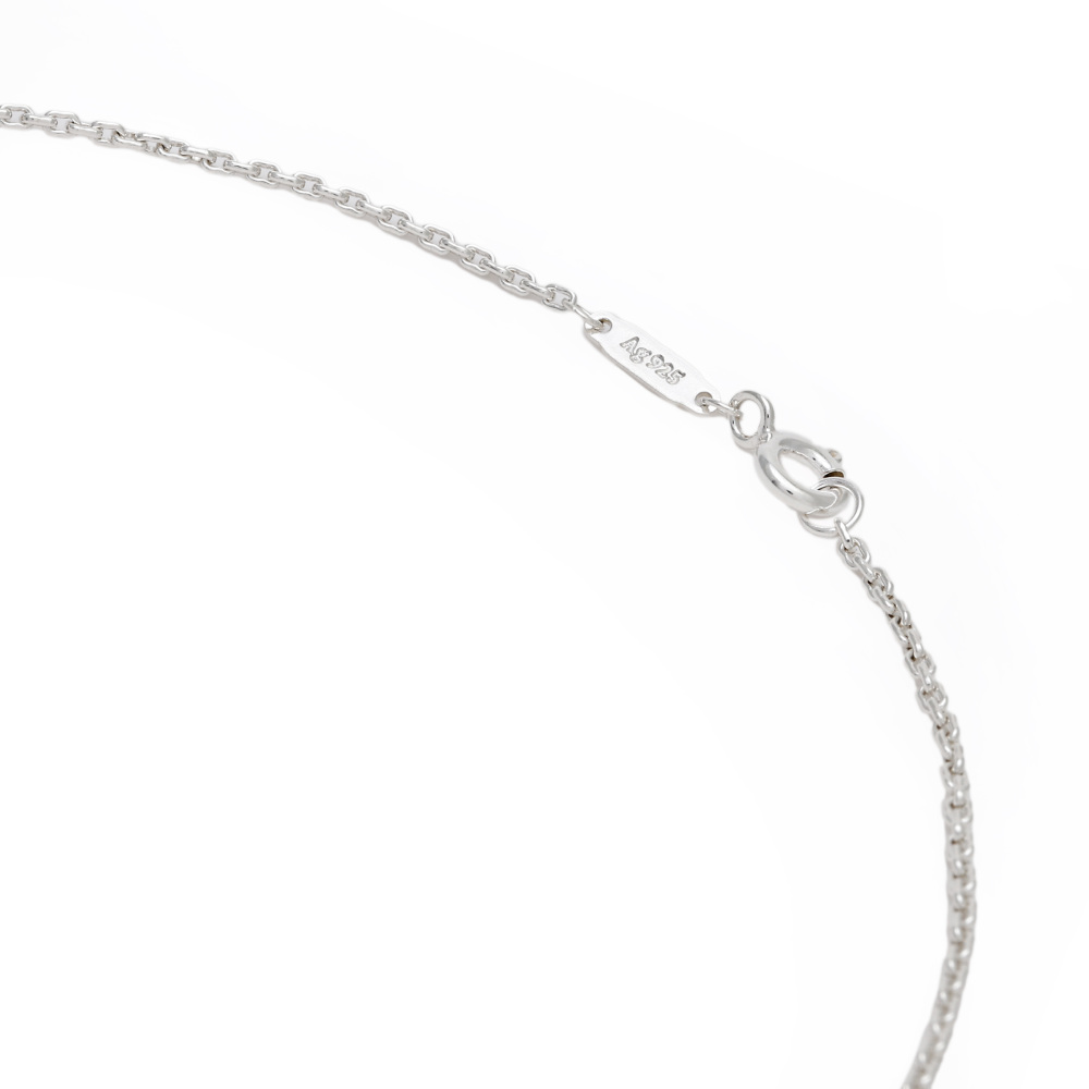 Tiffany & Co. Hardware Fresh Water Pearl Link Pendant Sterling Silver Necklace 64048317