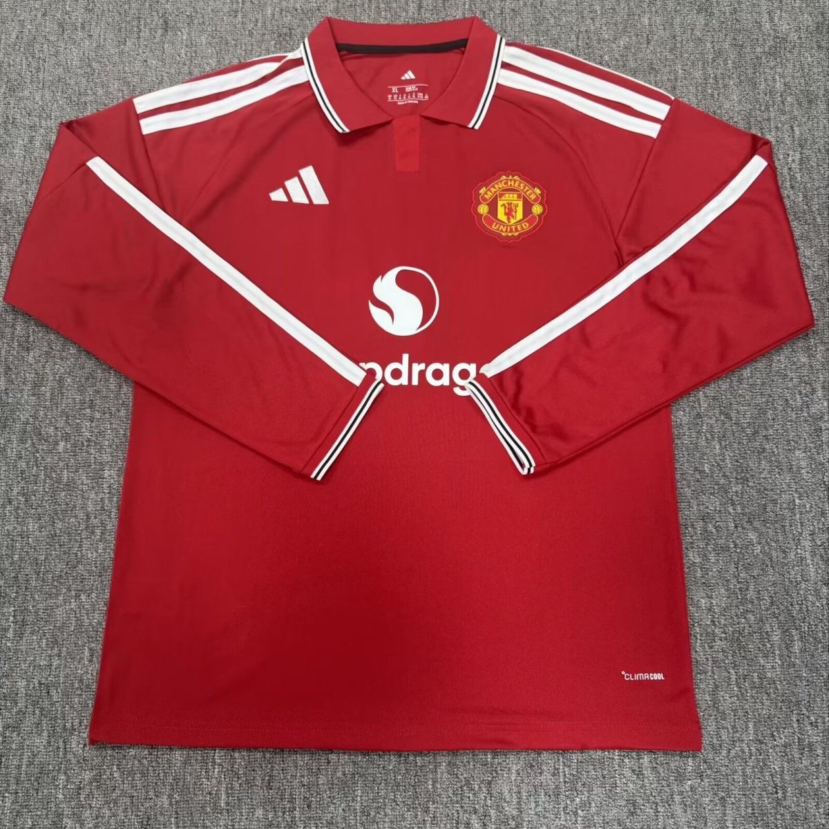 Manchester United home long sleeved fan version 26/27