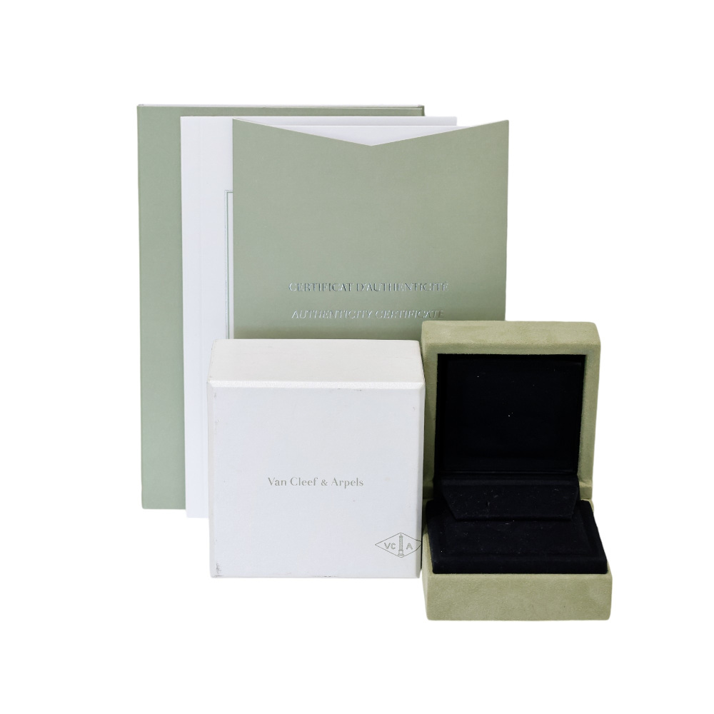 Van Cleef & Arpels Frivole Earrings 18K Yellow Gold VCARPJMN00