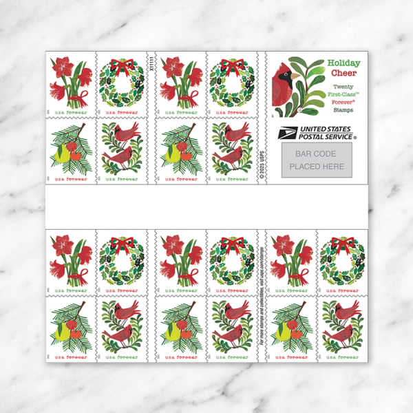 Holiday Cheer Stamps 2025