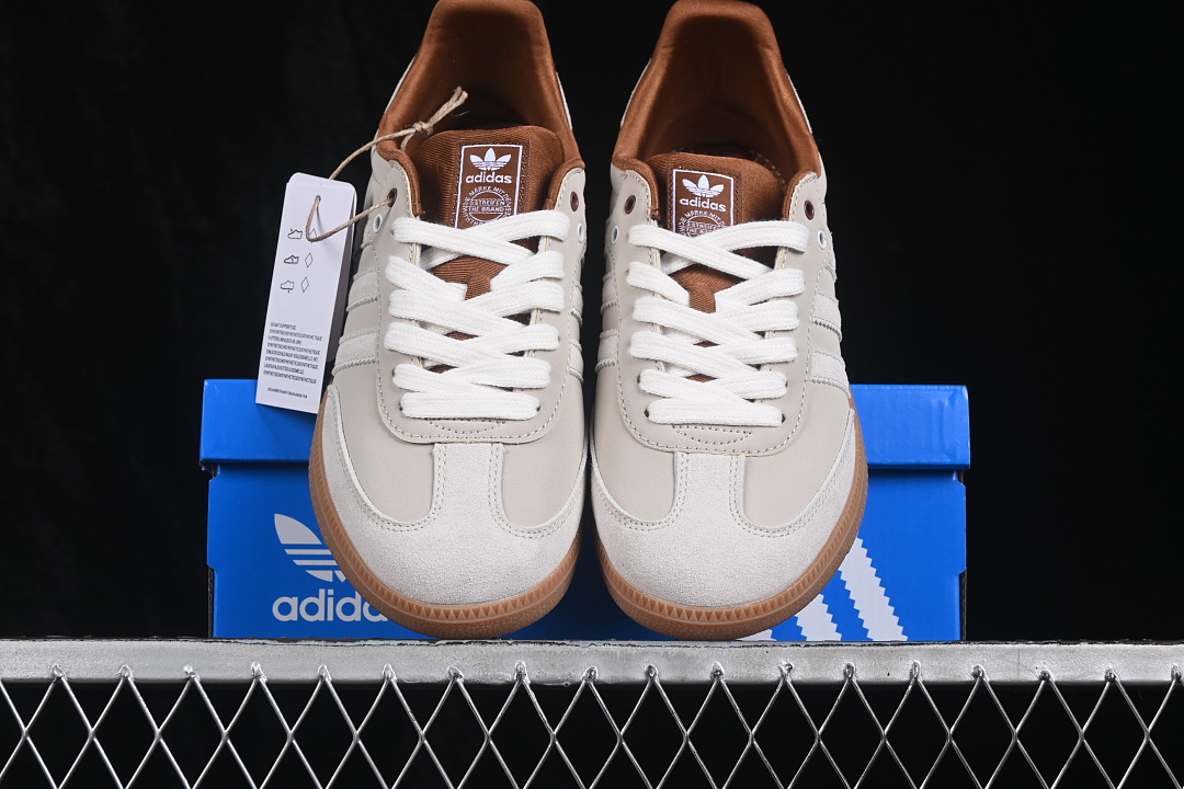Adidas Samba Og Casual Sneakers Beige/White KJ7306