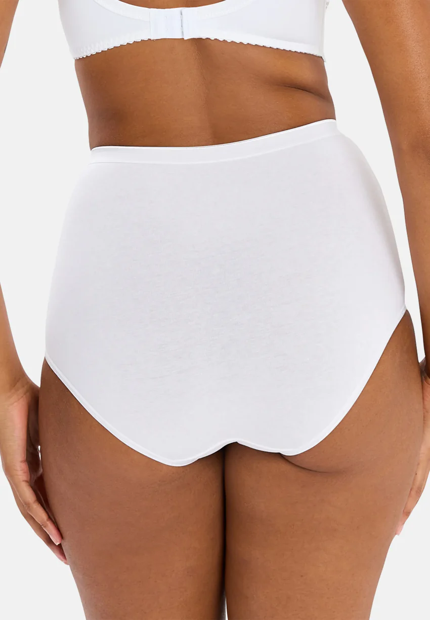 Lot de 3 culottes Simplement Coton B Blanc