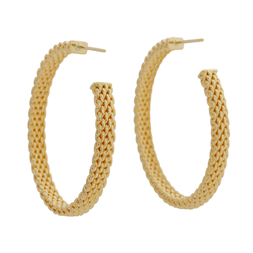 Tiffany & Co. Somerset Earrings 18K Yellow Gold