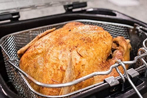 Electric Fryer, 10L – Extra Large, Gray