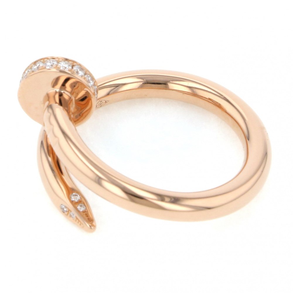 Cartier Juste un Clou Ring 18K Rose Gold Diamond