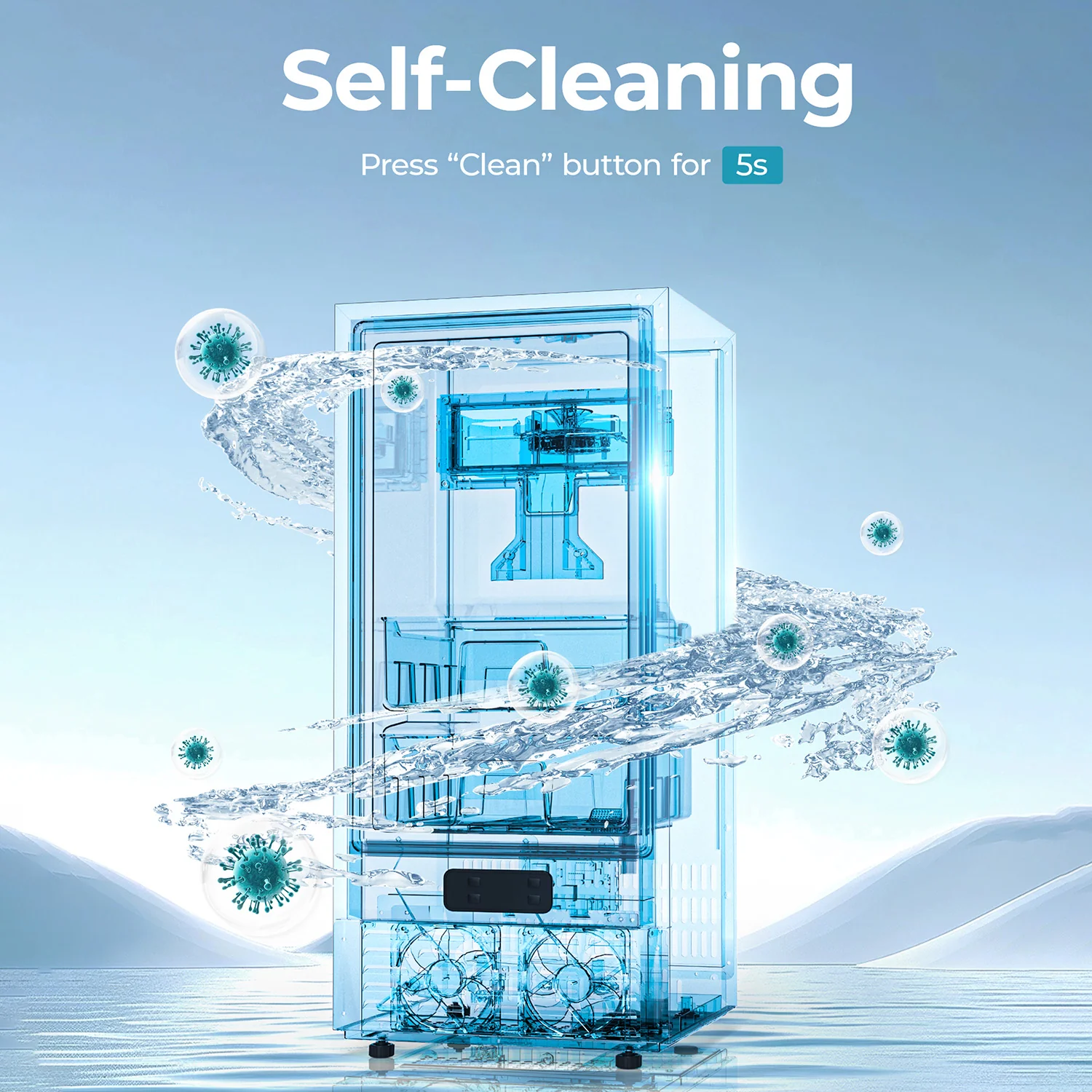 Commercial Under Counter Nugget Ice Maker Machine