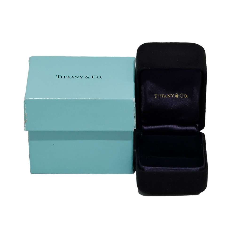 Tiffany & Co. Jean Schlumberger Rin Ring Platinum & 18K Yellow Gold Diamond 60099364