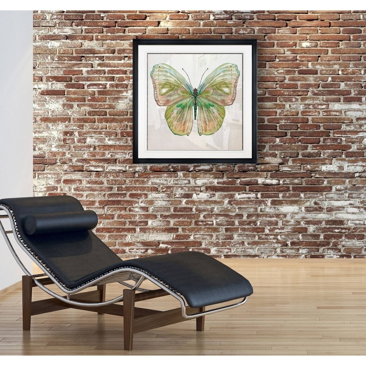 Soft Wings II -Framed Giclee Print - 28x28