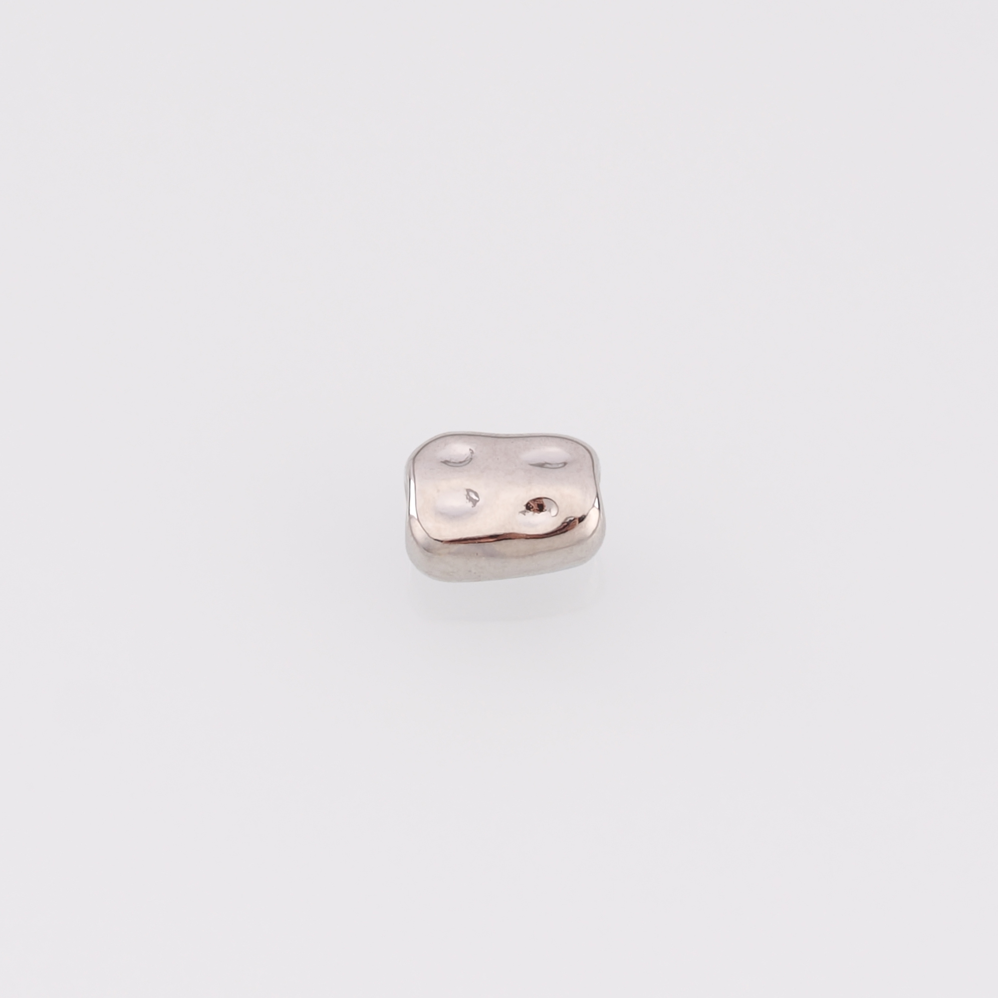 18K Gold Filled Geometric Spacer Beads,Irregular Bead for Bracelet Jewelry Necklace Making Supply