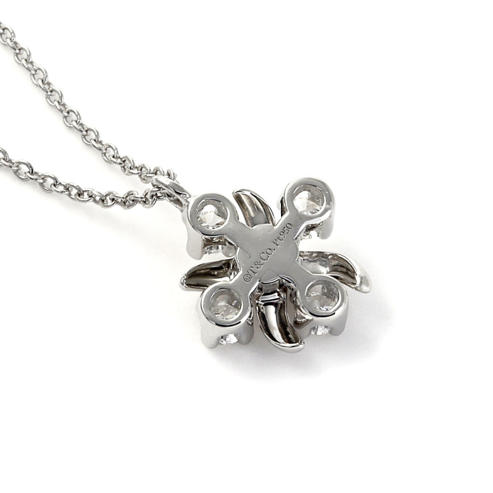 Tiffany & Co. Schlumberger Necklace Platinum Diamond 60022675