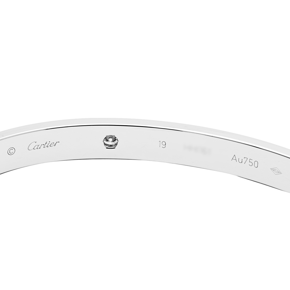 Cartier Love Bracelet 18K White Gold Diamond B6035800