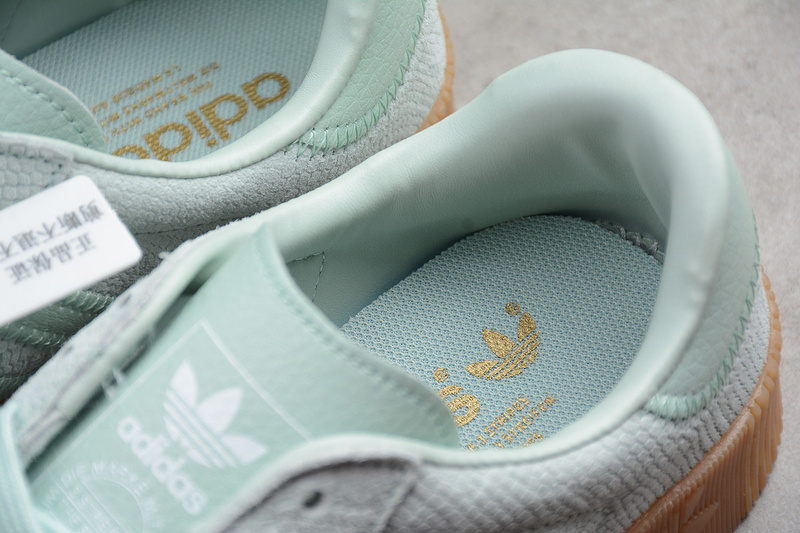 Adidas Sambarose Leather Vapour Green/Vapour Green/Gum B28166