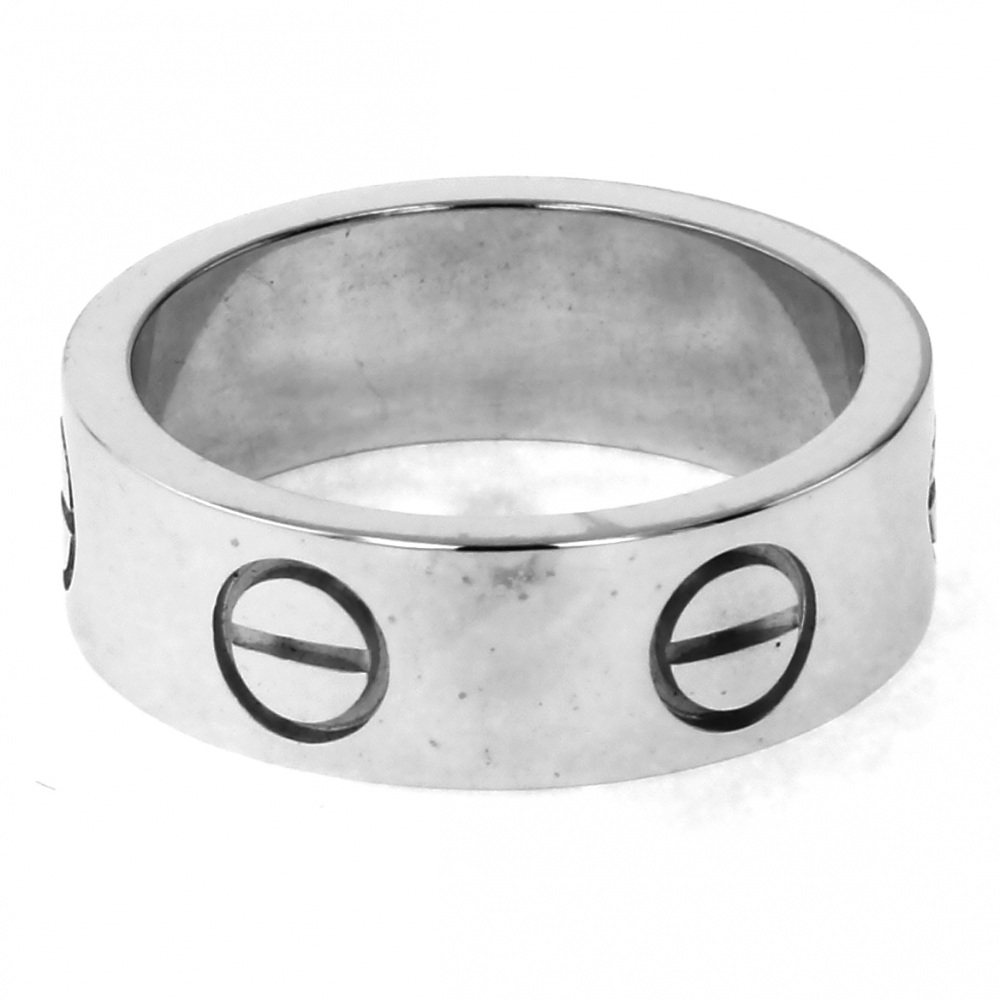 Cartier Love #47 Ring 18K White Gold