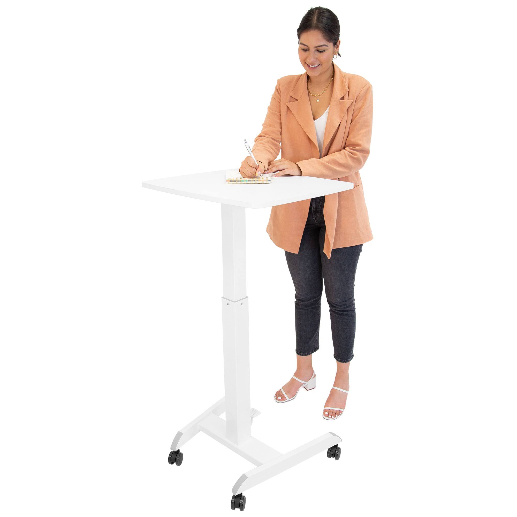 Mount-It! Adjustable Rolling Laptop Desk