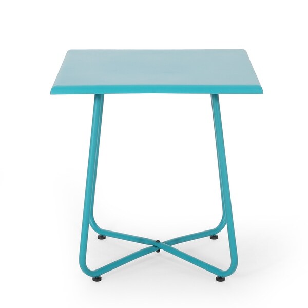 Steel Accent End Table