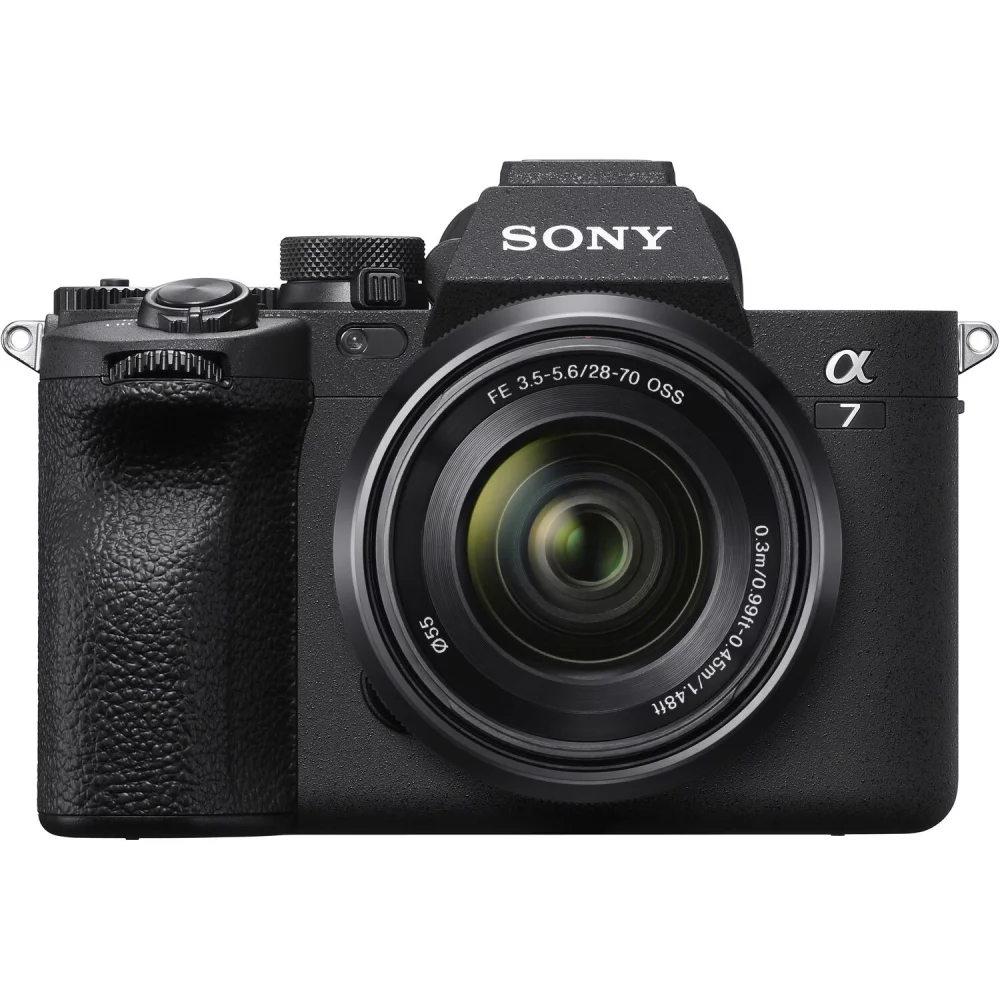 Sony Alpha a7 IV Mirrorless Digital Camera with 28-70mm Lens Bundle with 64GB Memory Card + NP-FZ100 Battery +K&M Battery Charger + Camera Case  + Universal LCD Screen Protectors + Memory Card Reader