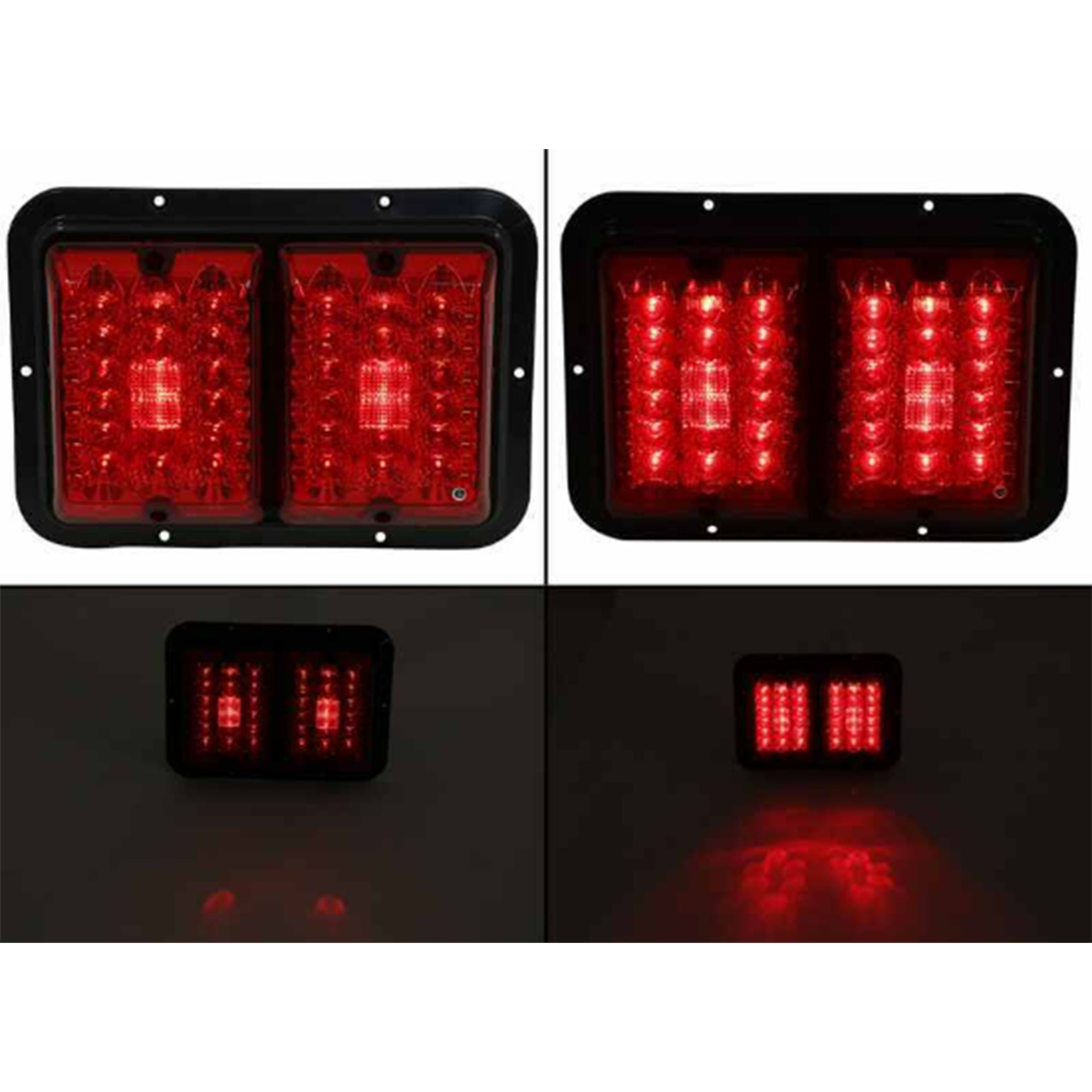 Bargman 47-84-610 LED Surface Taillight – Red