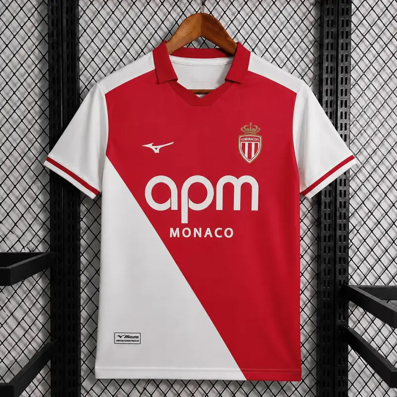 Monaco 26/27 Home Jersey Fan Version