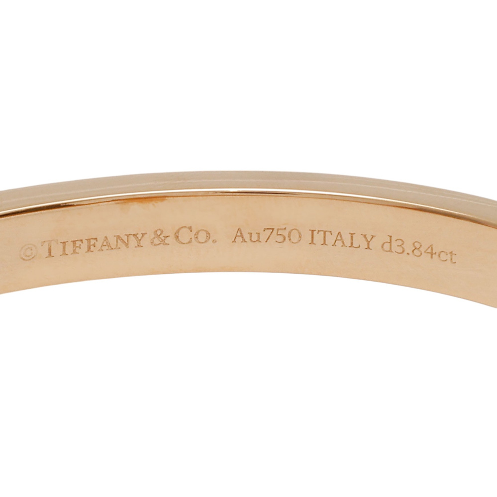 Tiffany & Co. Tiffany T One Wide Bracelet 18K Rose Gold Diamond 68127270