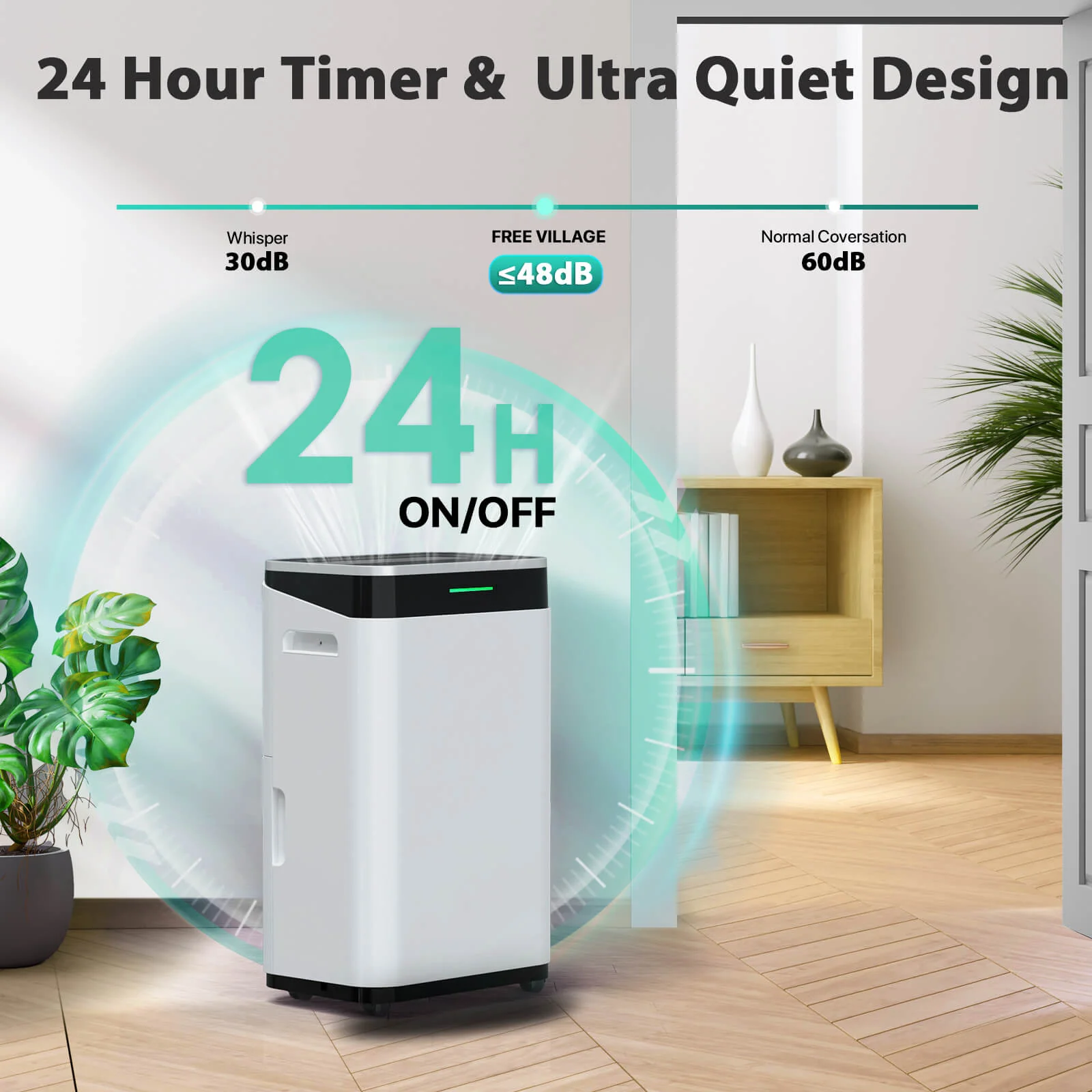 45 Pints Dehumidifier D4220B