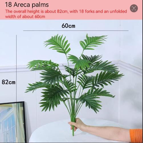 Artificial flowers and plants, areca palm