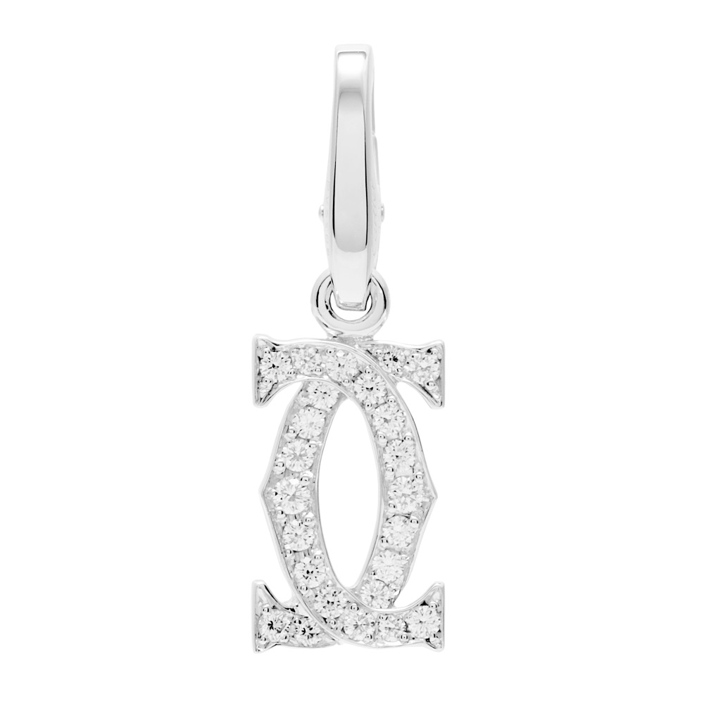 Cartier 2C Accessory 18K White Gold Diamond B3010300
