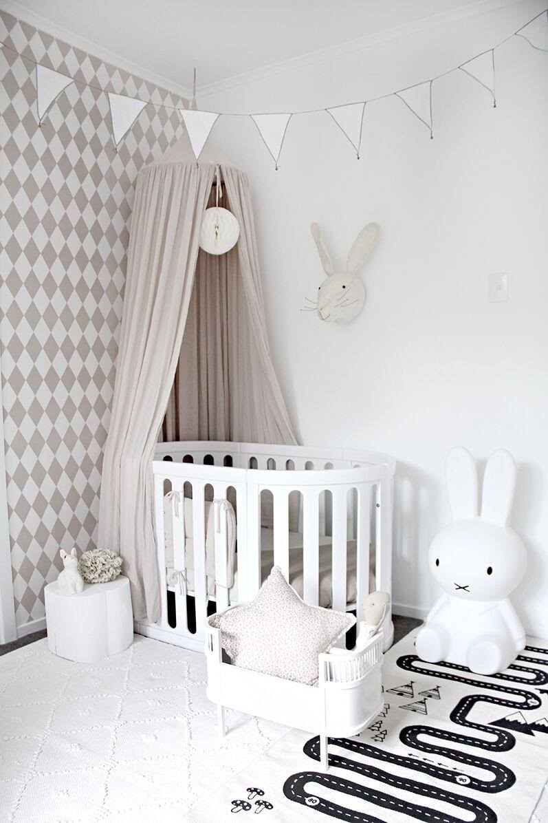 Kaylula Sova Cot Classic with Mattress White