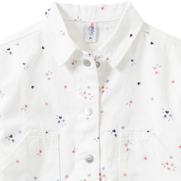 Topolino Mädchen Hemd mit Blumen-Print