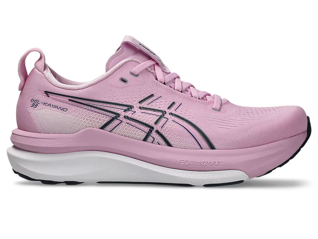 ASICS GEL-KAYANO 33 Running Shoes HAZY LILAC/WHITE 1012B939-700