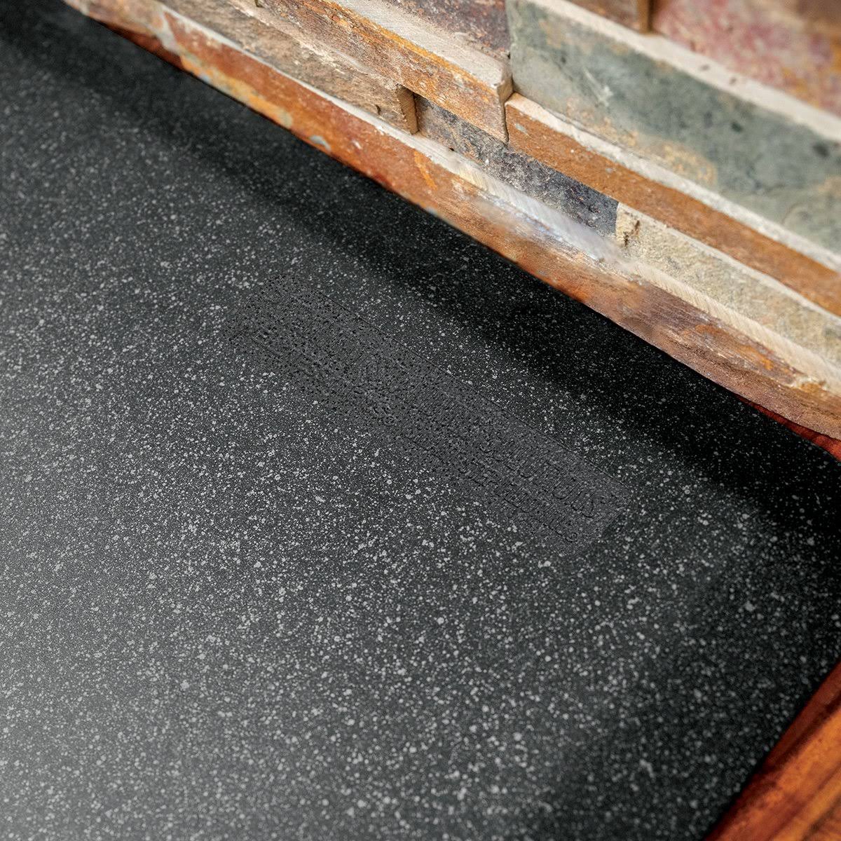 WellnessMats Granite Collection - Anti Fatigue Mats 6& x 3& x 3/4x22 / Onyx
