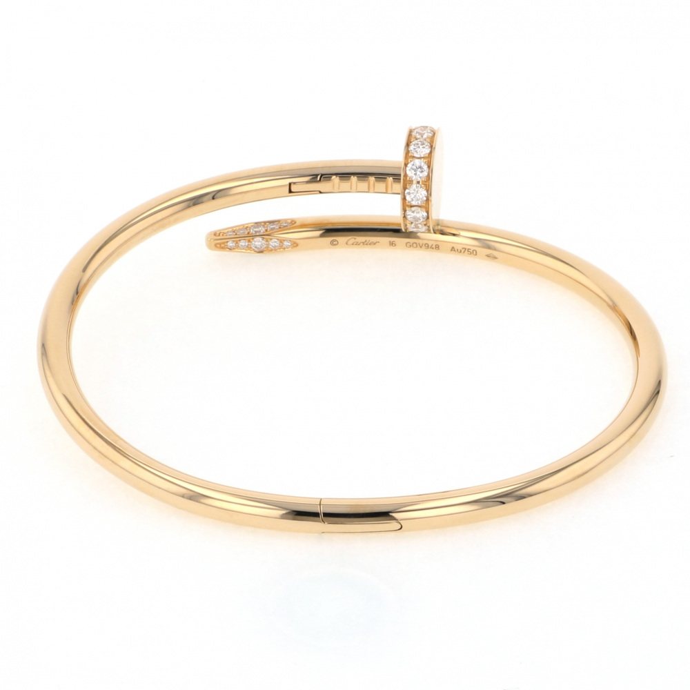 Cartier Juste un Clou Bracelet 18K Yellow Gold Diamond