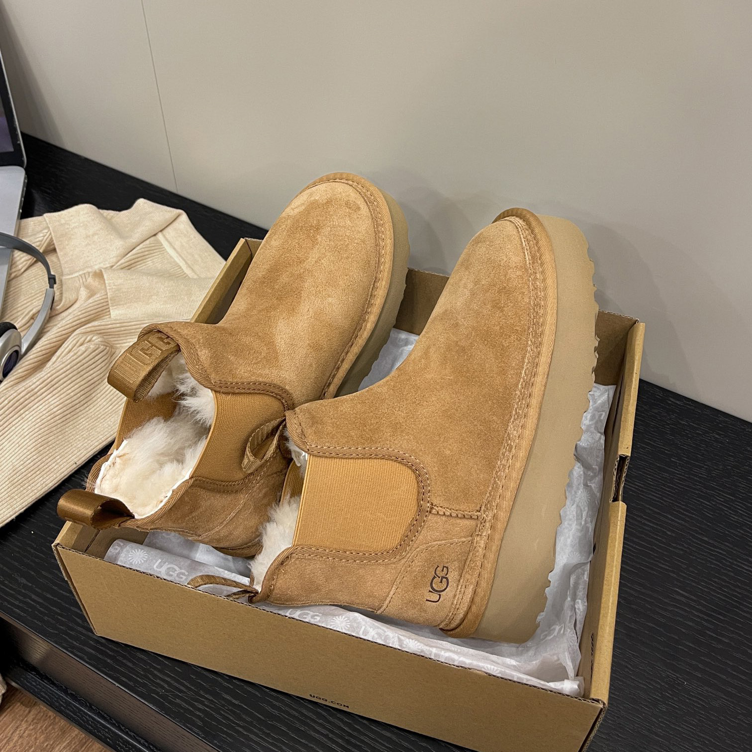 UGG Chelsea 3cm Thick soled snow boots - cnluxepick