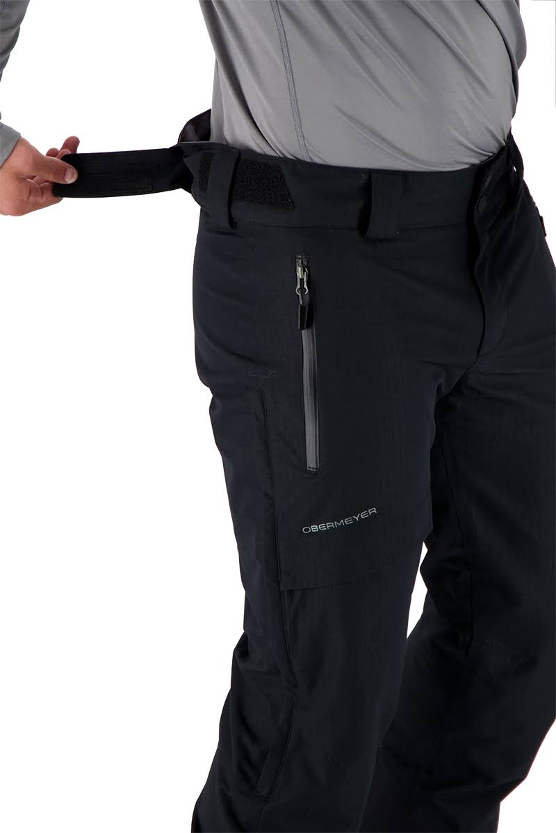Obermeyer Men&s Chandler Shell Pant Black L