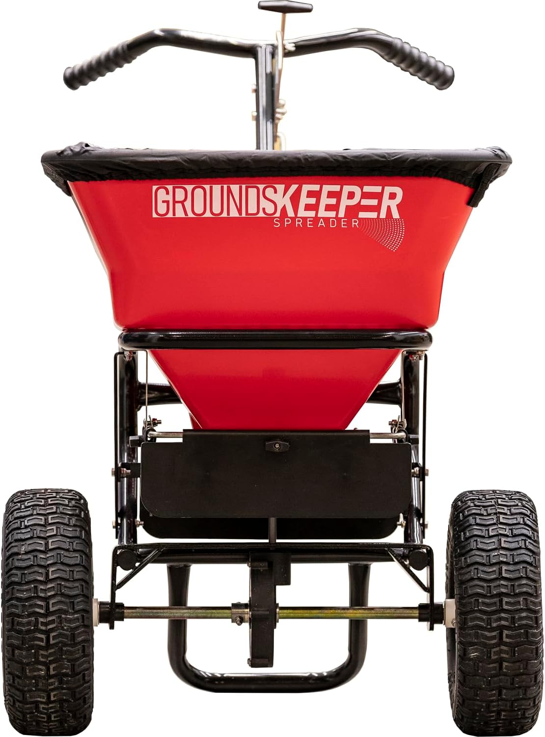 2026 Multi-Purpose Walk Behind Push Spreader 3039632R Grounds Keeper, 100 Pound Capacity, Multi Use Tool for Grass Seed, Salt, De-Icer, Fertilizer and Seeds