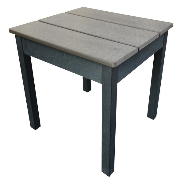 AllWeather Polystyrene Wood Layton Adirondack 3pc Set