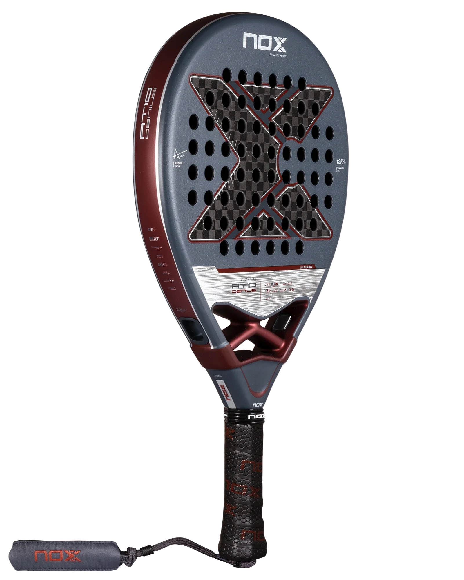 Nox AT10 Luxury GENIUS 12K 2025 by Agustin Tapia Padel Racket