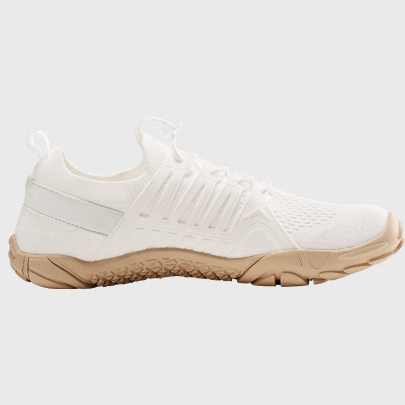 Men's Barefoot Shoes Minimalist Zero Drop Sneakers-SZW003White