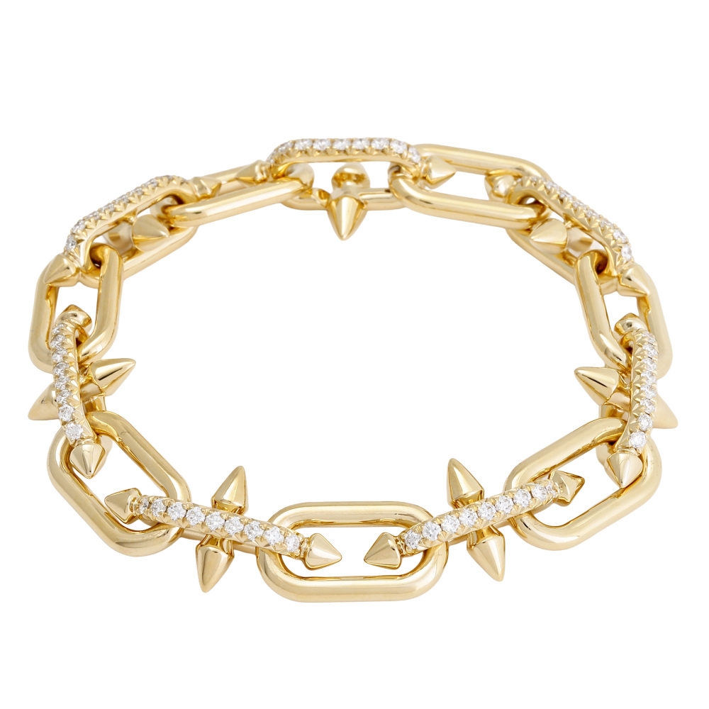 Tiffany & Co. Titan Link By Pharrell Williams Bracelet 18K Yellow Gold Diamond 73469910