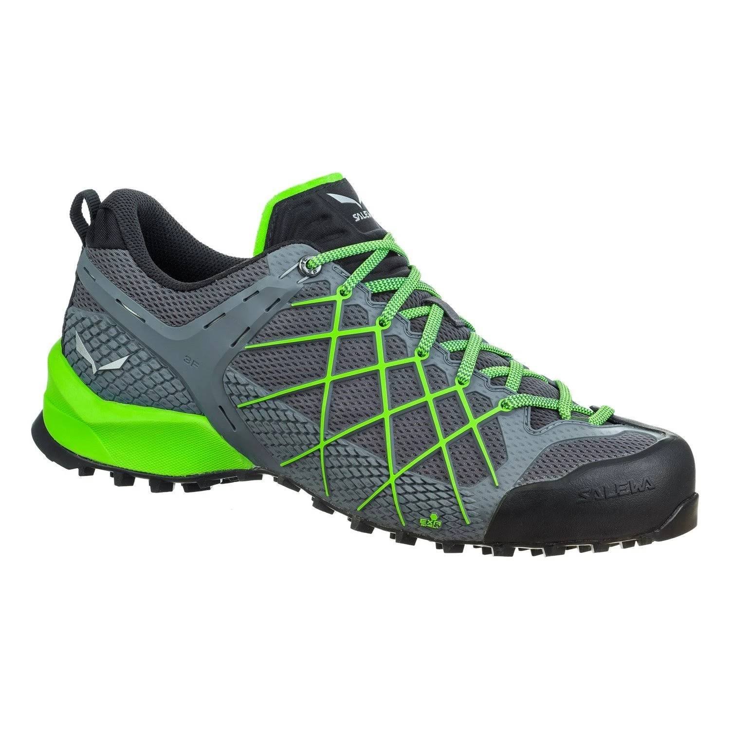 Salewa Men&s Wildfire - Flintstone/Fluo Green - 9