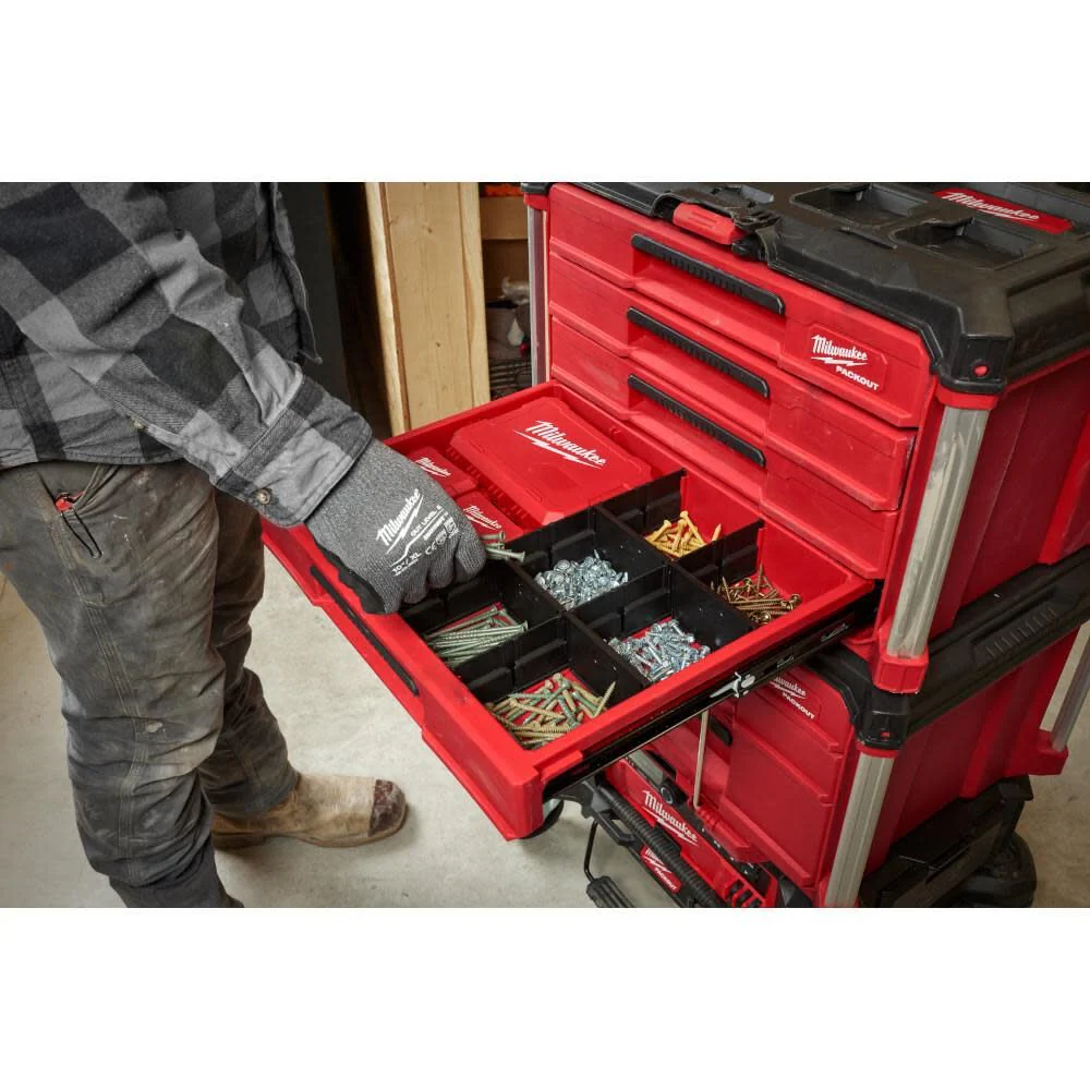 2026 Milwaukee 48-22-8444 PACKOUT 4-Drawer Tool Box