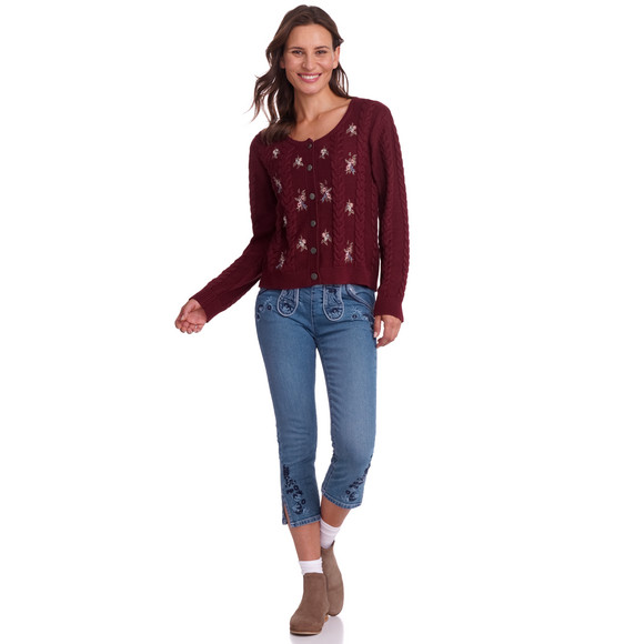 Gina Benotti 3/4 Damen Trachtenhose mit Stickereien