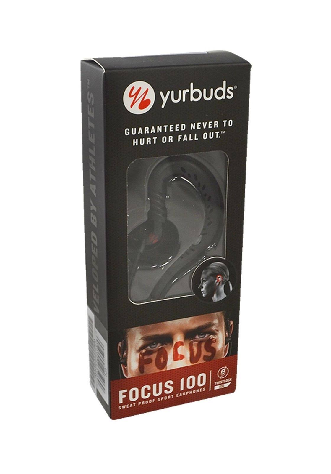 Yurbuds Focus 100 Earphones - Black