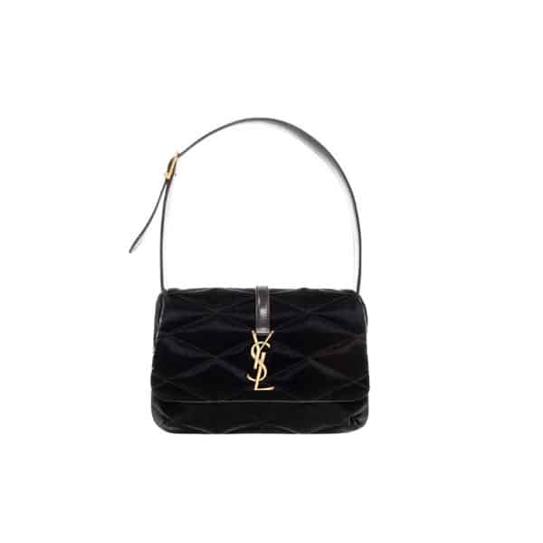 Saint Laurent Le 5 A 7 Hobo Bag Black 27Cm