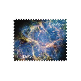Crab Nebula Stamps